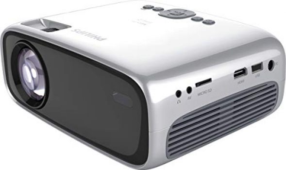 Philips Projection NeoPix Easy 2+, proyector True HD con Reproductor Multimedia Integrado